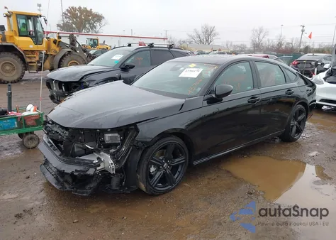 2025 Honda Accord Hybrid Sport-L из США, поврежденный, VIN 1HGCY2F71SA060227
